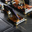 Siena | Premium Crystal Desktop Nameplate Set - 15 Pieces - Luxury Office Desk Set