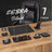Zebra Black | 7-Piece Crystal Desk Set & Nameplate Set