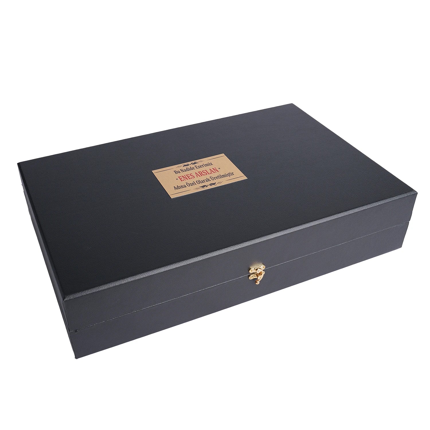 Prestige | Gift-Boxed 6-Piece Crystal Desk Set & Nameplate Set