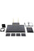 10-Piece Leather Desk Set with Accessories