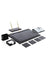 9-Piece Leather Desk Set with Accessories