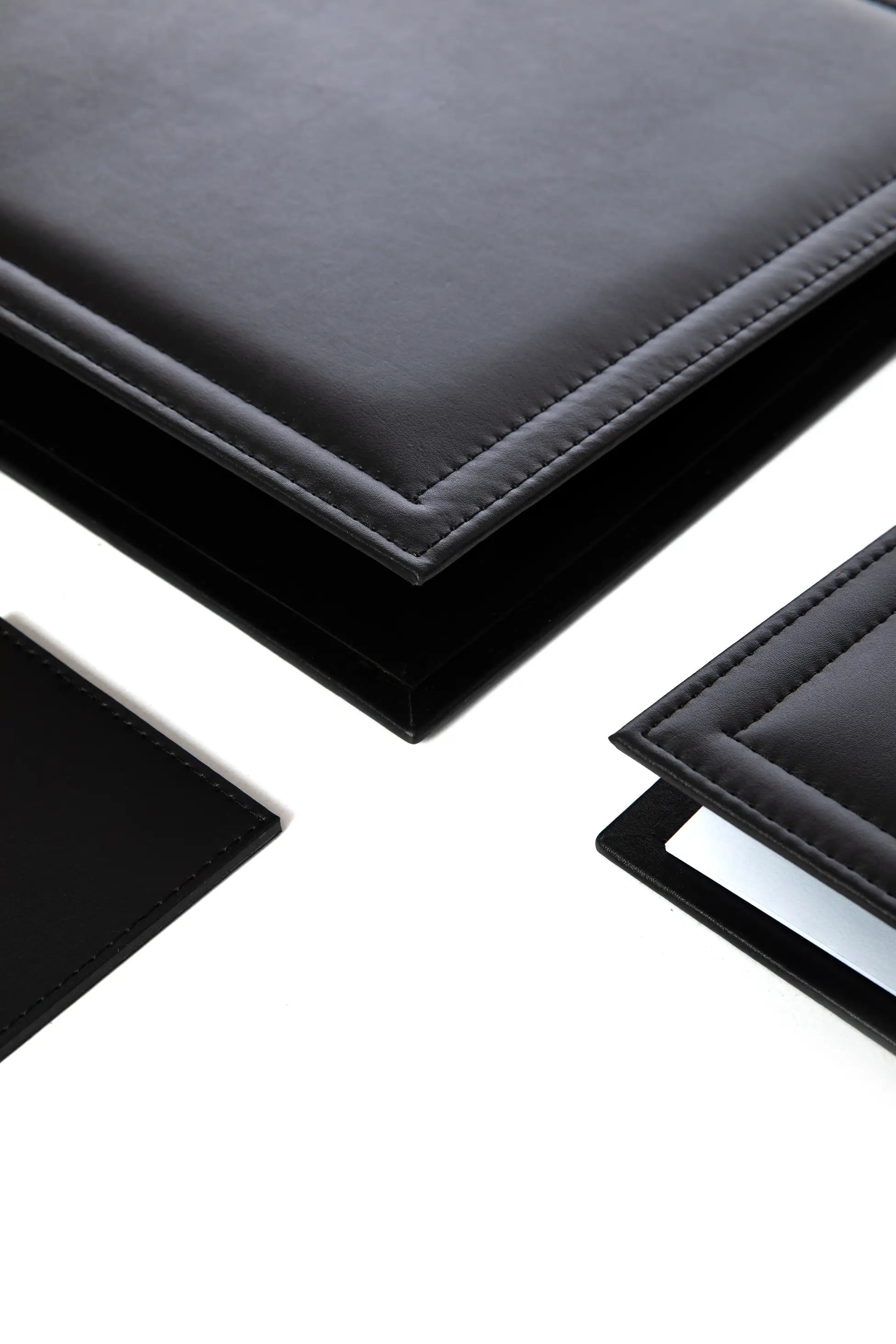 10-Piece Leather Desk Set with Accessories