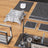Aura Silver Leather 14-Piece Premium Desk Set
