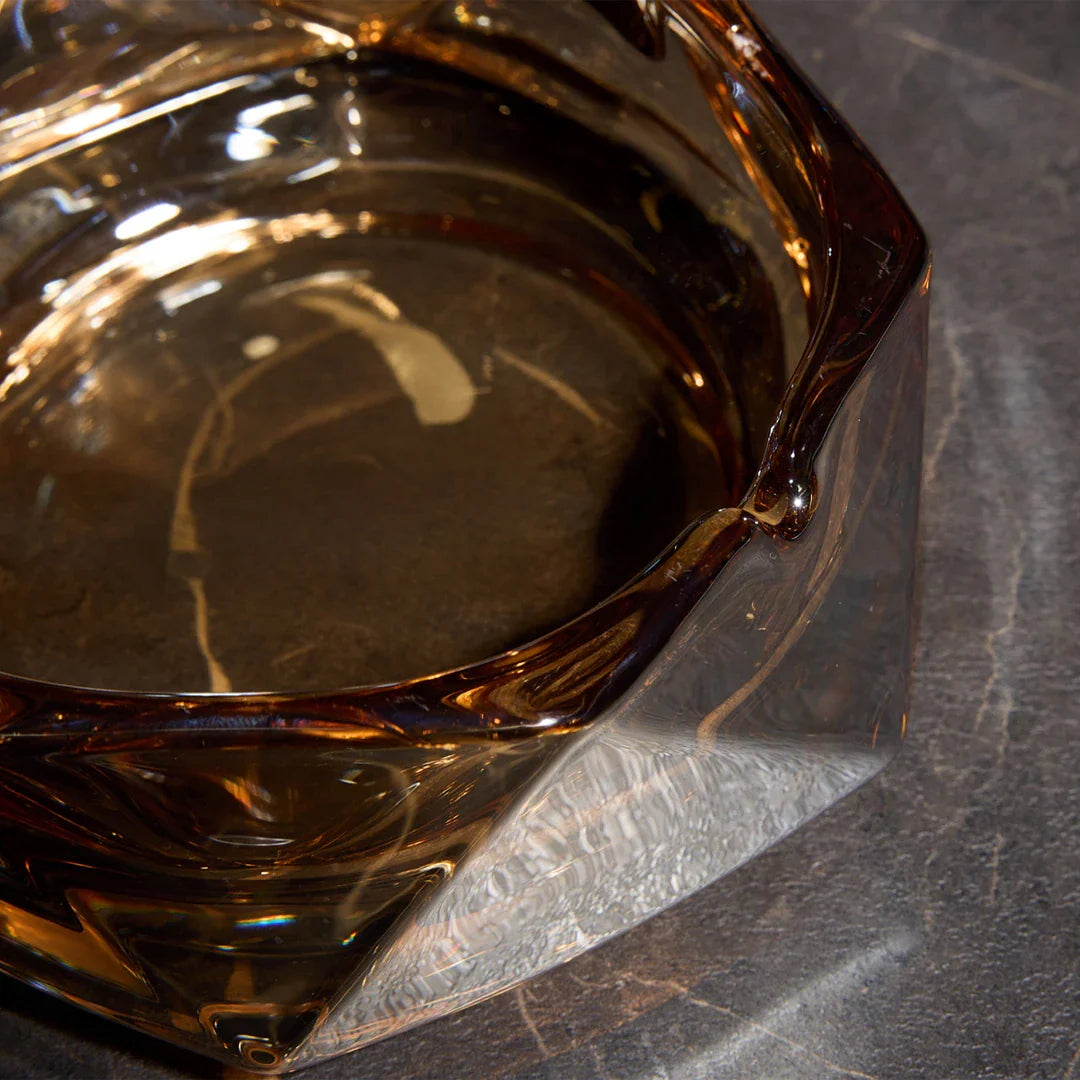 Mono Line Crystal Ashtray