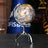 Atlas Chrome 40 cm Anthracite Decorative World Globe