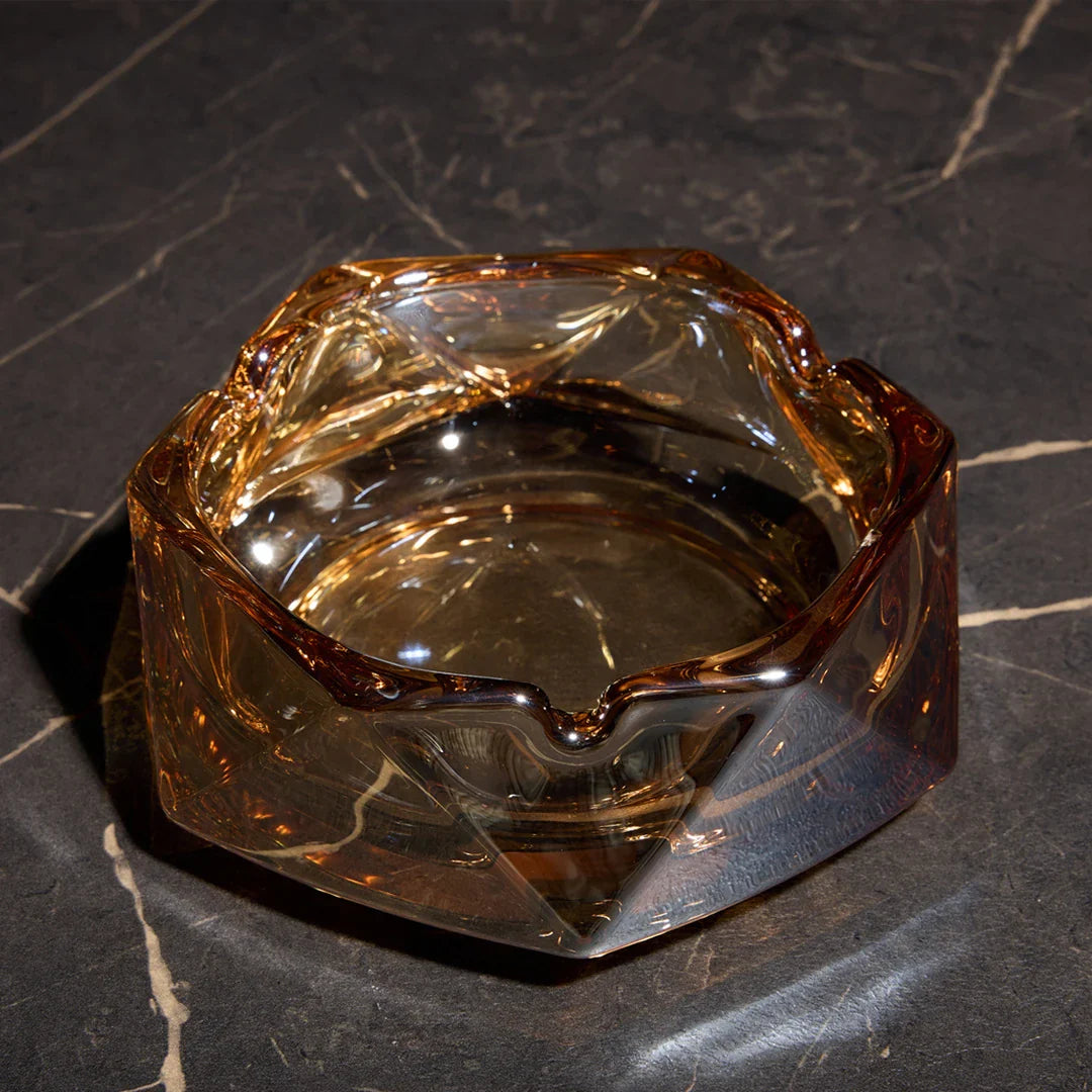 Mono Line Crystal Ashtray