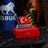 Velvet-Boxed Turkish Flag Crystal Glass