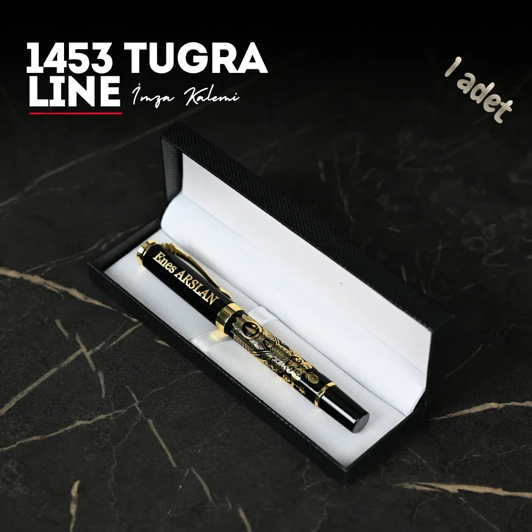 1453 Tuğra Line Signature Pen - Gift Boxed
