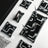 Piano Black | 20-Piece Premium Crystal Desk Set & Nameplate Set
