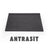 Large Leather Desk Set with Flap - Anthracite | 50x35 cm (4 Free Coasters)