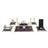 Elegance | Gift-Boxed 6-Piece Crystal Desk Set & Nameplate Set