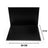 Large Leather Desk Set with Flap - Anthracite | 50x35 cm (4 Free Coasters)