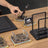 Prestige | 9-Piece Crystal Desk Set & Nameplate Set