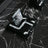 Piano Black | Gift-Boxed 6-Piece Crystal Desk Set & Nameplate Set