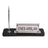 2-Piece Desk Set with Nameplate - Silver
