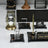 Negro | 20-Piece Premium Crystal Desk Set & Nameplate Set