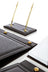 11-Piece Leather Desk Set with Accessories