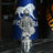Luxury Silver Conquest Armor and Kaftan Duo Figurine Set