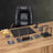 Elegance | 9-Piece Crystal Desk Set & Nameplate Set