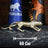 Large Cheetah Statue Gold - 80 cm Luxury Office Accessory