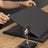 Zebra Black | 7-Piece Crystal Desk Set & Nameplate Set