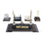 Diamond | Gift-Boxed 5-Piece Crystal Desk Set & Nameplate Set