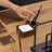Brown & Gold Leather 14-Piece Premium Desk Set