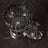 Crystal Glass Candy Dish with Lid, Silver Detail - 25 cm