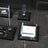 Midi Zebra | 13-Piece Crystal Desk Set & Nameplate Set