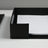 Black - Gold Black 8-Piece Leather Desk Set