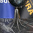 Metal-Base World Globe Black Silver 45 cm