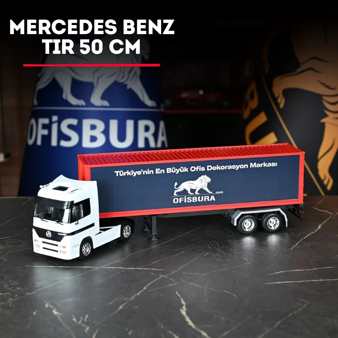 Custom Branded Mercedes Benz Truck Model 50 cm | Office Decor