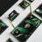 Emerald | 20-Piece Premium Crystal Desk Set & Nameplate Set
