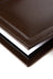 Leather Desk Set with Wooden Nameplate, 10 Pieces
