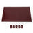 Large Leather Desk Set with Flap - Burgundy | 50x35 cm (4 Free Coasters)