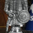 Luxury Silver Conquest Armor and Kaftan Duo Figurine Set