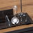 Special Crystal | 7-Piece Crystal Desk Set & Nameplate Set - Silver Accents