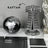 22-Piece Crystal Desk Set & Nameplate Set - Silver Accents