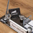 Silver-Detail Special Crystal Desk Nameplate Luxury Desk Set (40 x 20 cm)