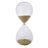 Decorative Glass Hourglass Yellow - 20 cm