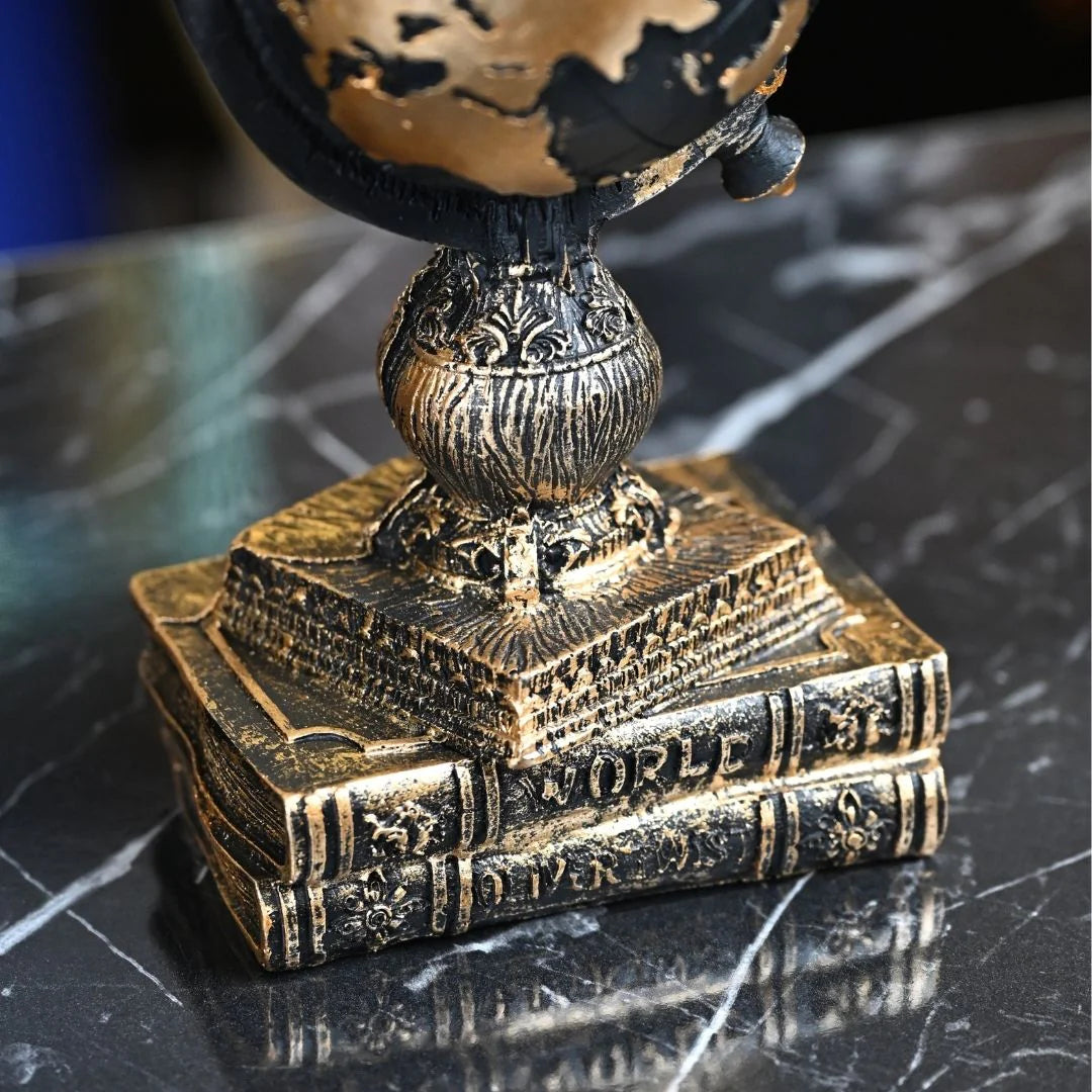 World Globe on Books