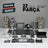 22-Piece Crystal Desk Set & Nameplate Set - Silver Accents